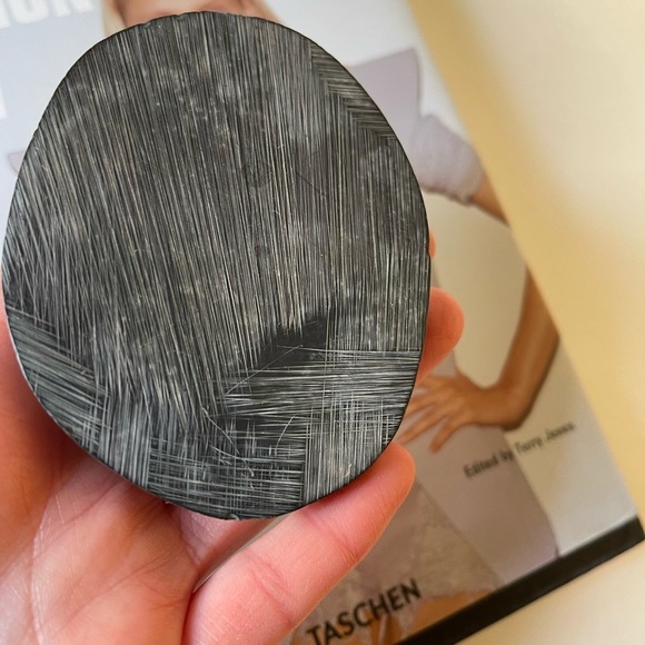 Vintage chakra stone paperweight 3" yogi meditation rock chi aid energy flow - Picture 3 of 4